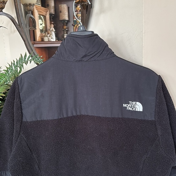 The North Face Black Fleece Zippered Jacket Retro Denali Embroidered Midweight - Picture 5 of 15